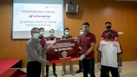 Astra Motor Makassar Donasi Rp30 Juta ke Tim Satgas Covid-19 Unhas