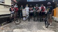 Komunitas Sepeda Lipat Barru Sumbang Masker ke RSUD