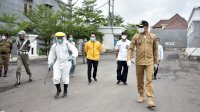 Pemkab Gowa Lakukan Penyemprotan Disinfektan Serentak di 18 Kecamatan
