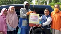 Lazismu-PKK Parepare Salurkan Bantuan Pangan ke Warga Rentan Covid-19