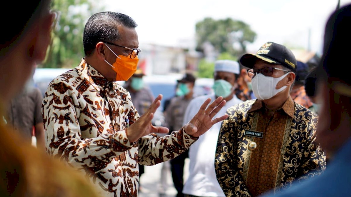 Gubernur Kunjungi Pelabuhan, Taufan: Setiap Kedatangan Kapal Kita Semprotkan Disinfektan