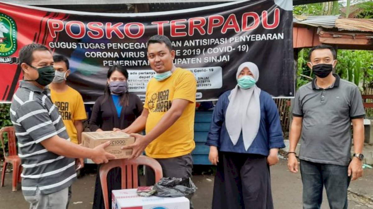 Sekretaris DPRD Sinjai Kunjungi Posko Covid-19 di Perbatasan Daerah
