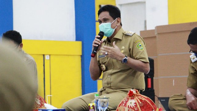 Bupati Barru Suardi Saleh. (ist)