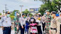 Operasi Keselamatan, Sat Lantas Polres Maros Tertibkan Pengendara Tidak Gunakan Masker