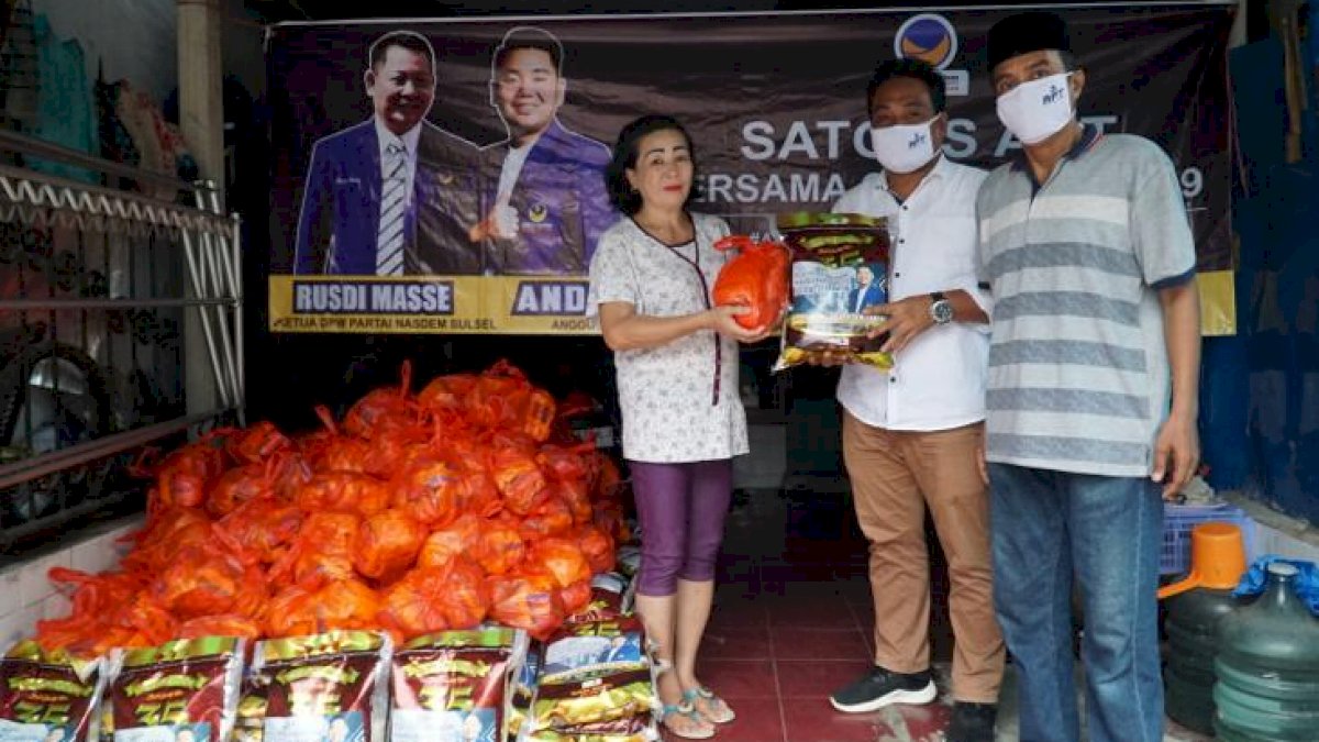 Satgas APT Kembali Distribusi Sembako ke Warga Terdampak Covid-19