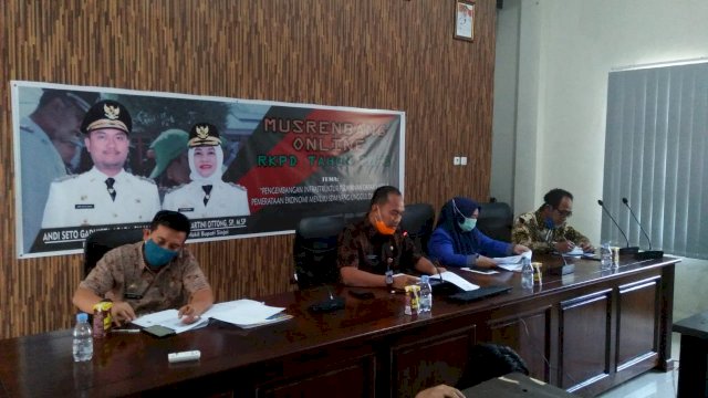 Musrenbang RKPD Pemkab Sinjai. (ist) 