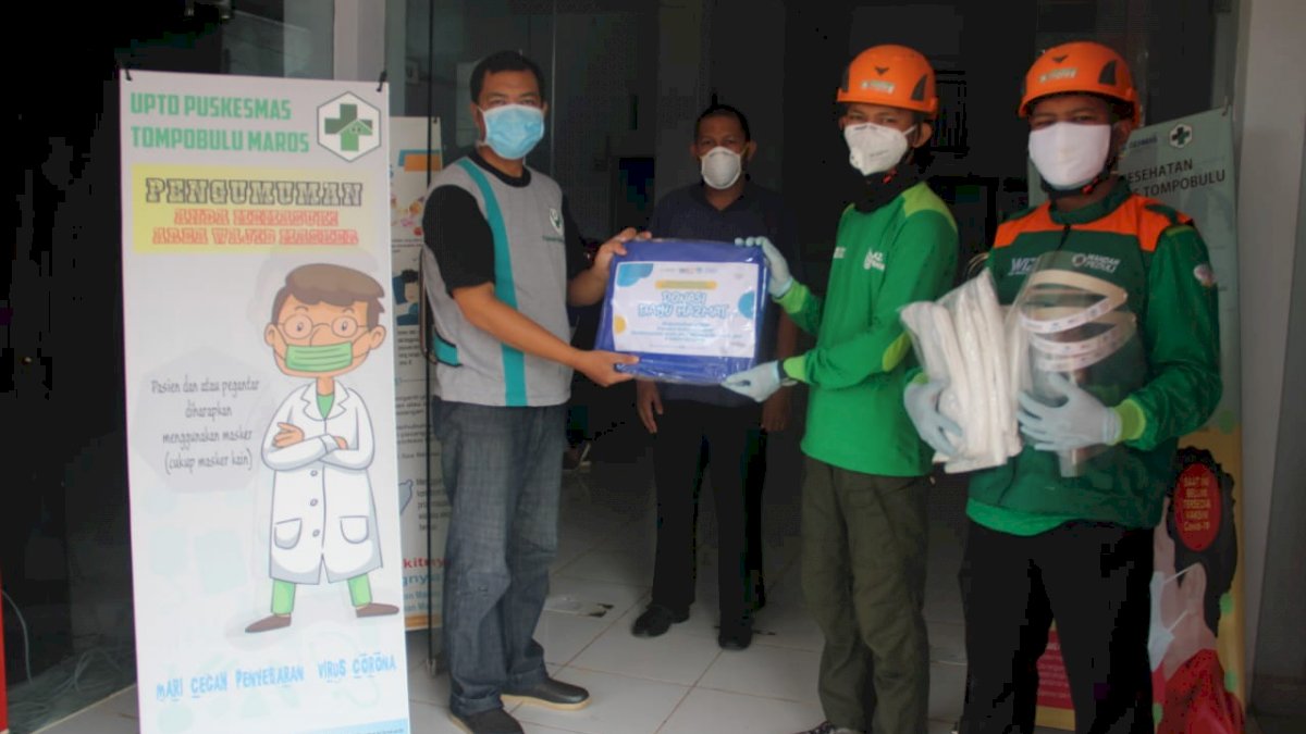 Satgas WITC Salurkan APD Medis di Puskesmas Pelosok Maros