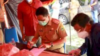 Bupati Barru Terima 350 Paket Bantuan Sembako dari Pengurus Pusat KKDB
