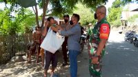 Solidaritas Jurnalis Jeneponto Bersama TNI dan Polri Bagi Masker Gratis