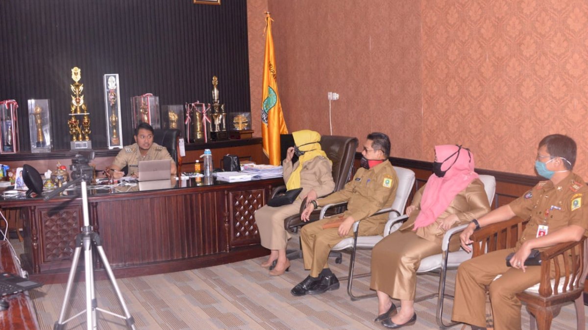 BPK Audit LKPD 2019 Pemkab Sinjai Secara Virtual