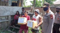Polres Jeneponto Bagi-bagi Sembako di Panti Asuhan