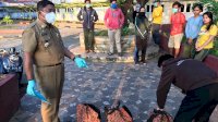GenPI Sulsel Bagi-bagi Sembako ke Mahasiswa Poltrekpar yang Tak Mudik