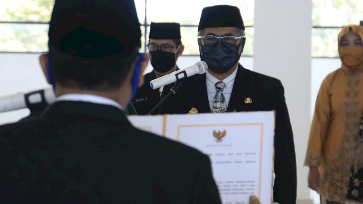 Hasil Persetujuan Mendagri dan Gubernur, Abustan Resmi Jadi Sekda Barru