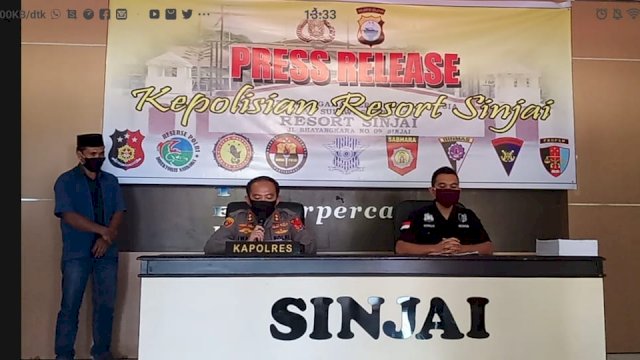 Kepala Desa Lamatti Riawang Muhammad Arafah ditangkap atas dugaan tindak pidana korupsi. (ist)