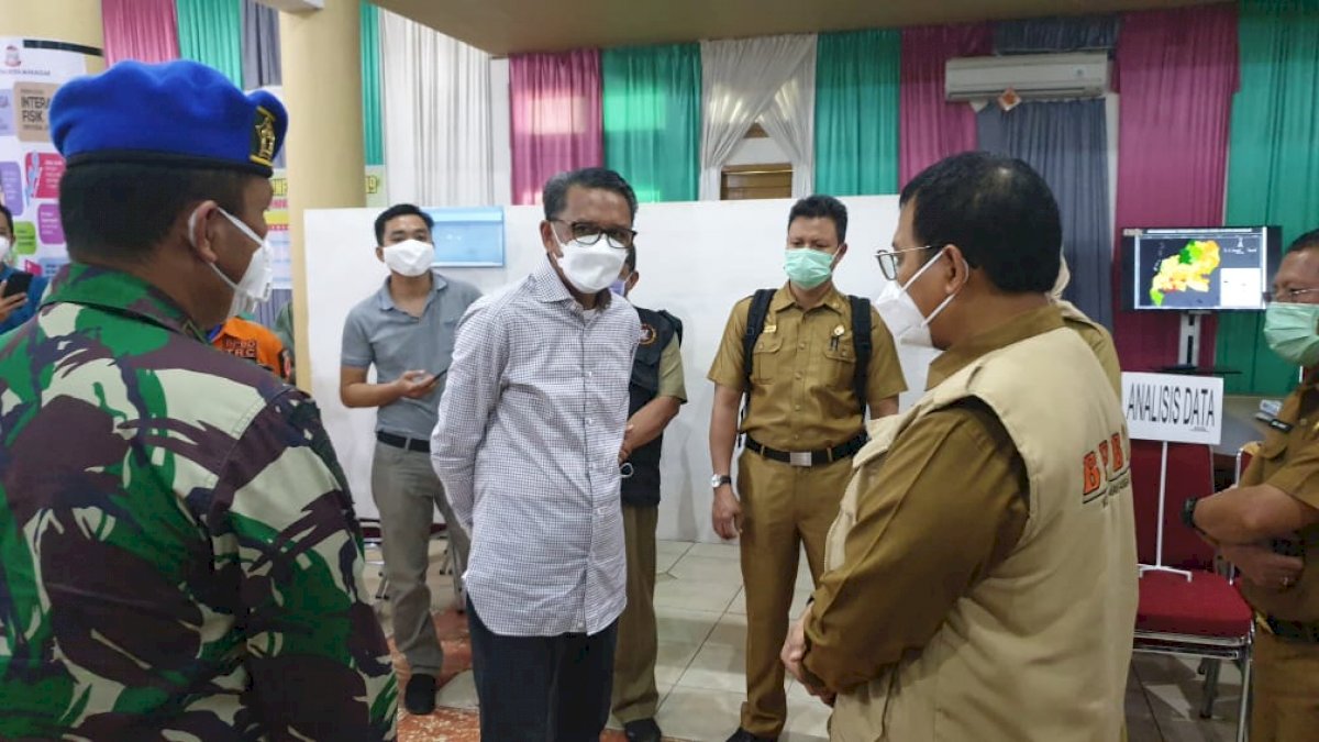 Nurdin Abdullah Perintahkan Iqbal Suhaeb Karantina Pasien OTG dan ODP Secepatnya