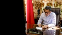 Nurdin dan Adnan Rapat Online Bahas Penerapan PSBB di Gowa