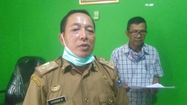 Kepala Kesbangpol Jeneponto Syaribini Mattewakkang. (Sulselsatu/Dedi)