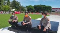 Cegah Covid-19, Kapolres Jeneponto Ajak Anggotanya Berjemur