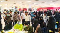 760 Santri Bakal Tiba di Sulsel, KKP Rapid Test di Bandara