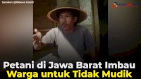 VIDEO: Petani di Jawa Barat Imbau Warga untuk Tidak Mudik