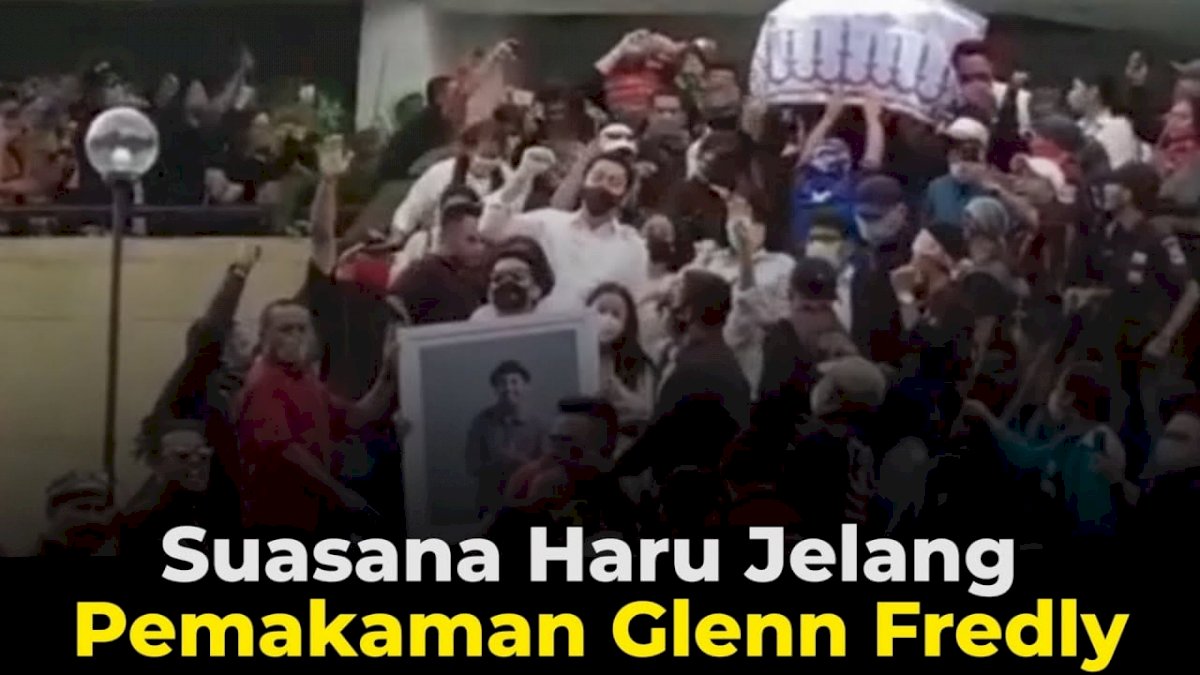 VIDEO: Suasana Haru Jelang Pemakaman Glenn Fredly