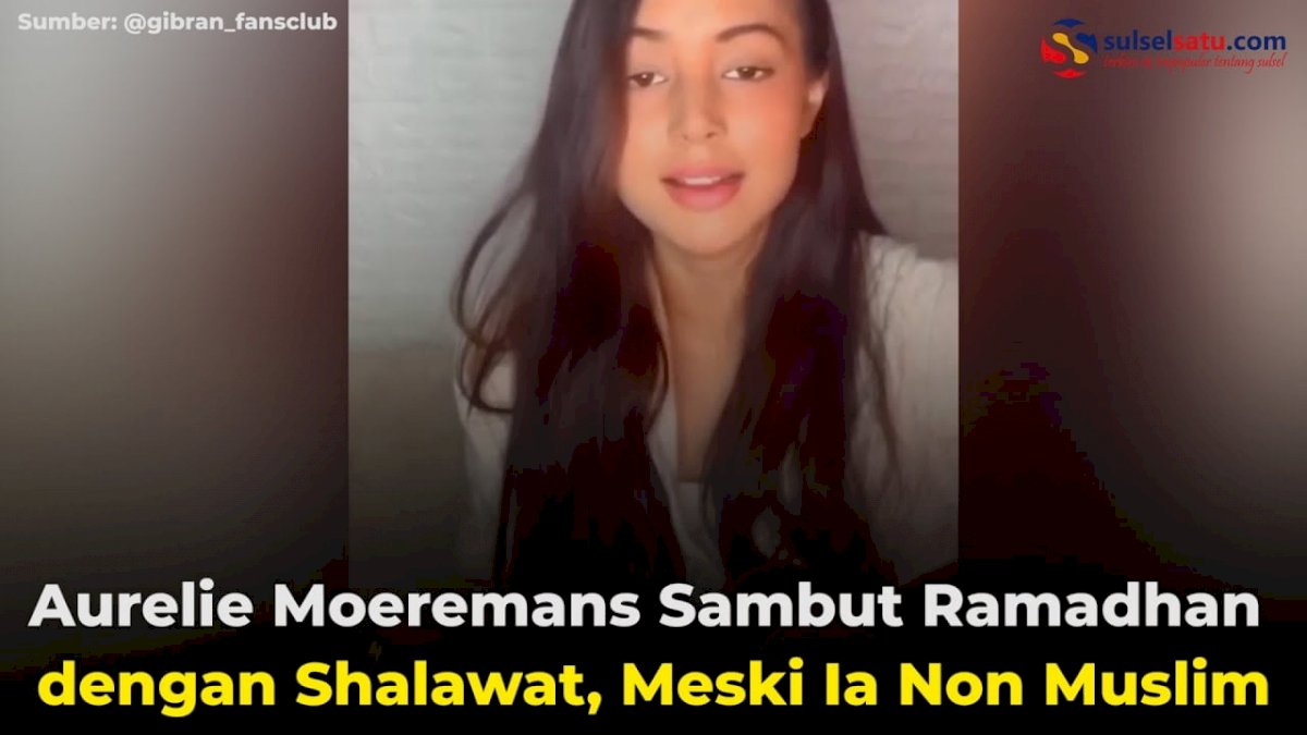 VIDEO: Aurelie Moeremans Sambut Ramadhan dengan Shalawat, Meski Ia Non Muslim