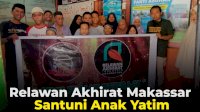 VIDEO: Relawan Akhirat Makassar Santuni Anak Yatim