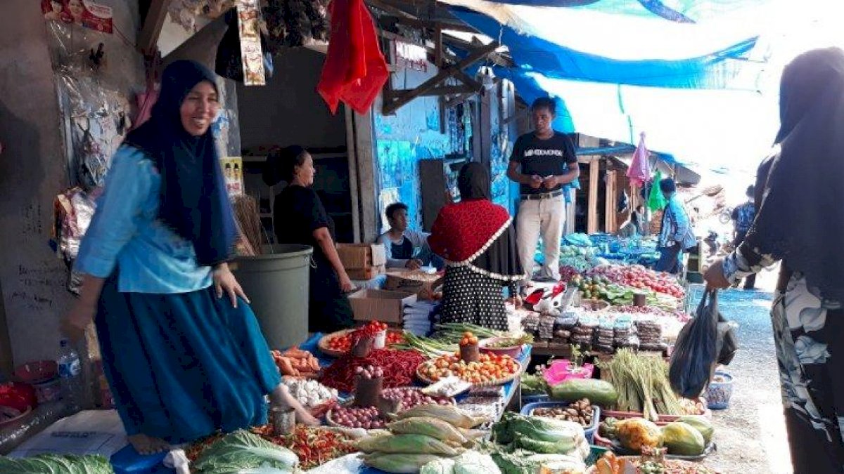 Virus Corona Mewabah, Pemkab Sinjai Belum Tutup Pasar Sentral