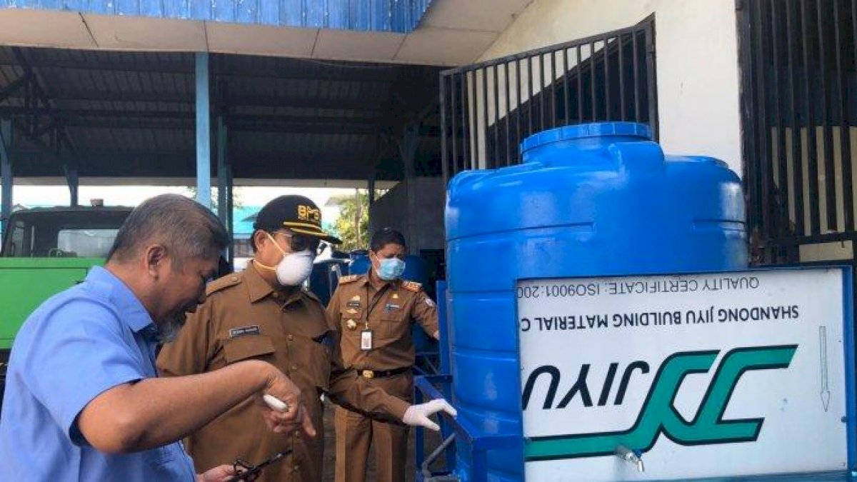 Perumda Air Minum Makassar Rakit Westafel Portable