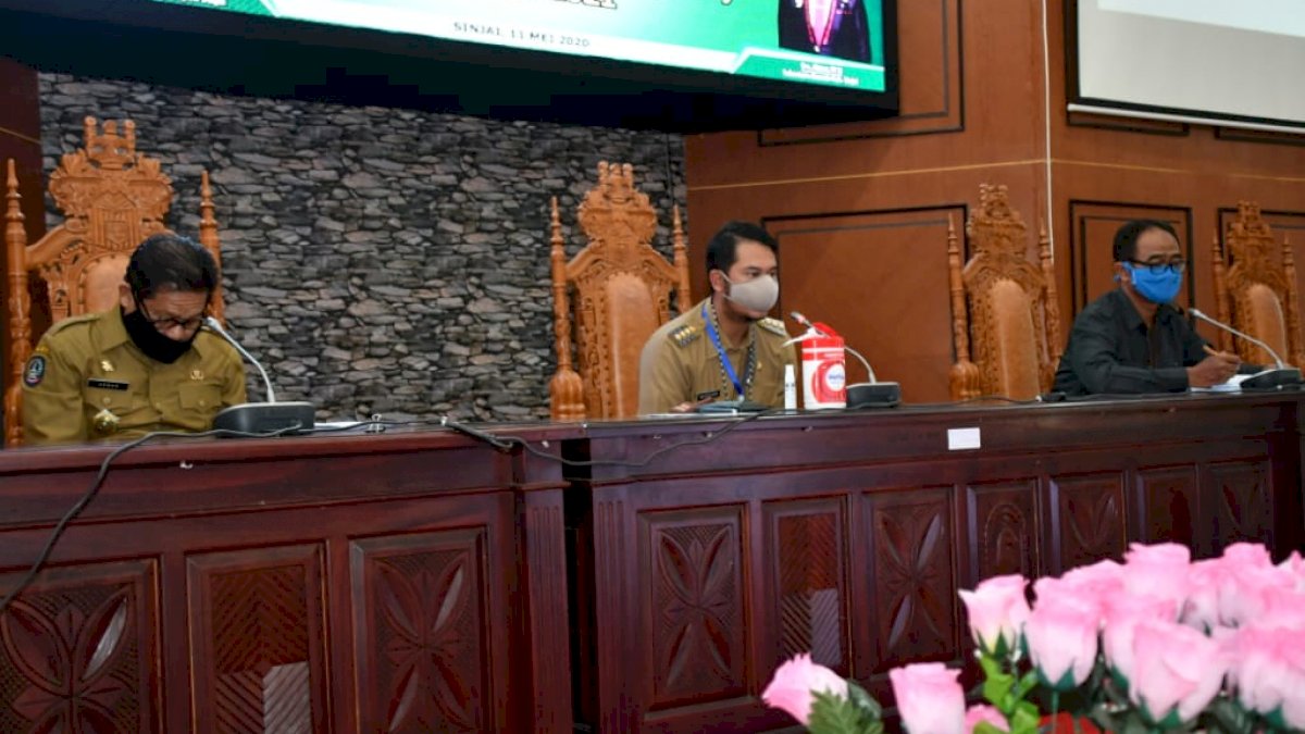 Pimpin Rapat Persiapan Pengimputan DAK, Bupati Sinjai Harap OPD Masukkan Usulan