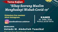Kajian Online Wagub Sudirman Beri Tips Ramadan di Tengah Covid-19