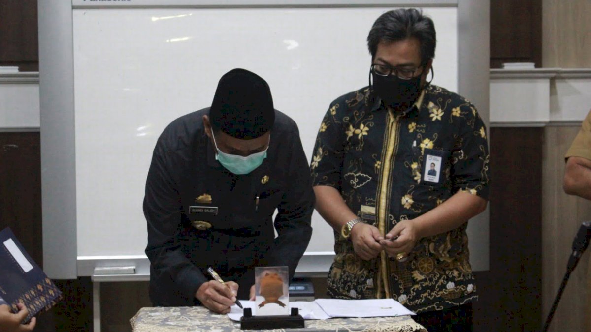 Asuransikan Petani, Bupati Barru Tandatangani MoU dengan PT Jasindo