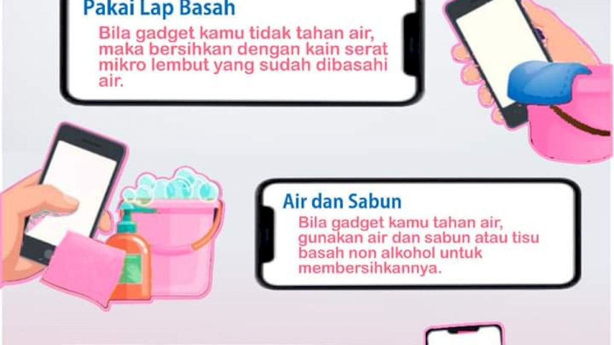 Pandemi Covid-19, RSUD Parepare Imbau Warga Pastikan Gadget Bersih Sebelum Digunakan