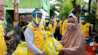 Nurdin Halid Pimpin Launching Program Golkar Sulsel Peduli Covid-19