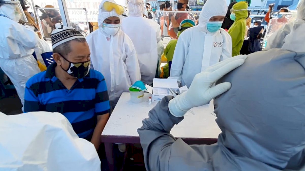 Rapid Test Massal Mulai Dilakukan, Termasuk di Kota Makassar