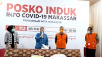 Kunjungan ke Posko Covid-19 Makassar, Aliyah Minta PSBB Tak Dilonggarkan