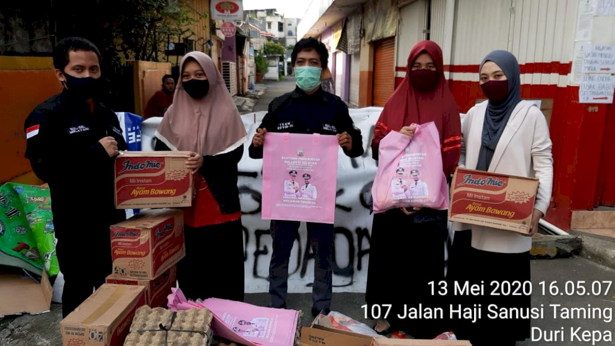 Pemprov Salurkan Sembako ke Mahasiswa Sulsel di Jawa dan Bali