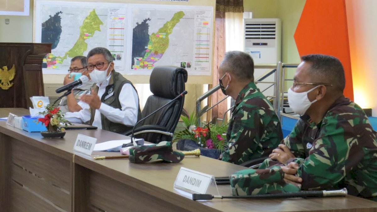 Wali Kota Parepare Terima Kunker Danrem 142/TP, Ini yang Dibahas