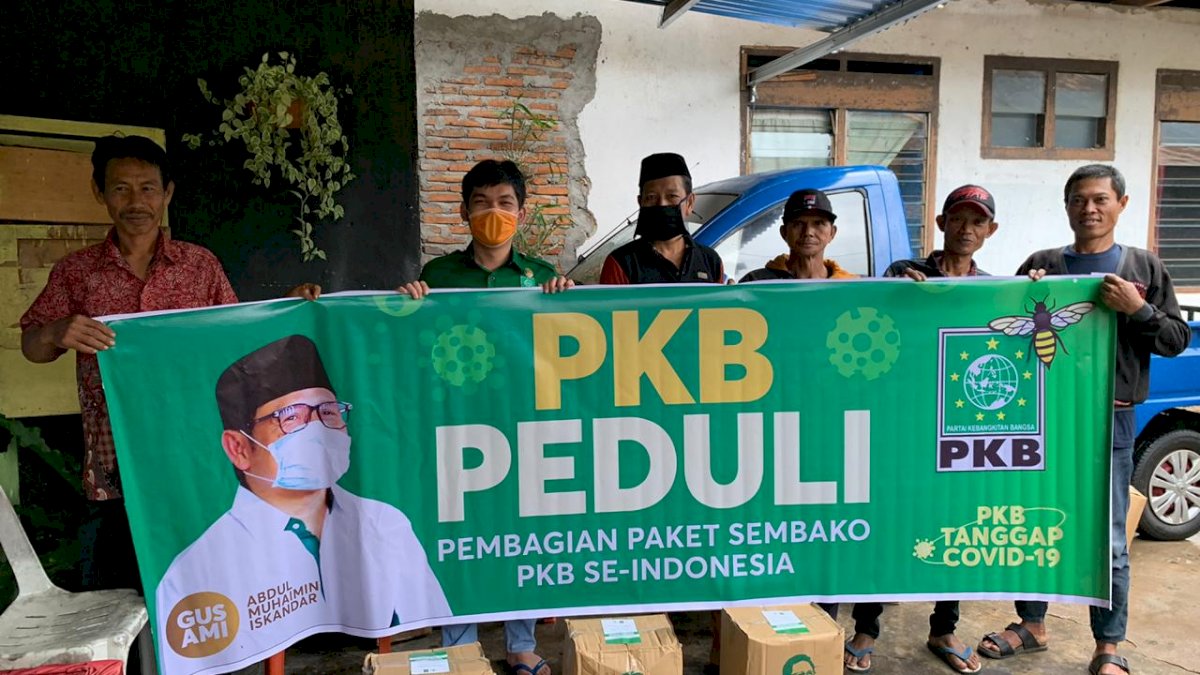 10 Ribu Paket Sembako Disebar PKB Sulsel di 24 Kabupaten dan Kota
