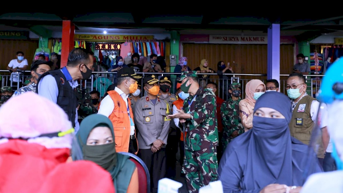 204 Orang Pedagang di Makassar Dinyatakan Reaktif, Bakal Diikutkan Wisata Covid