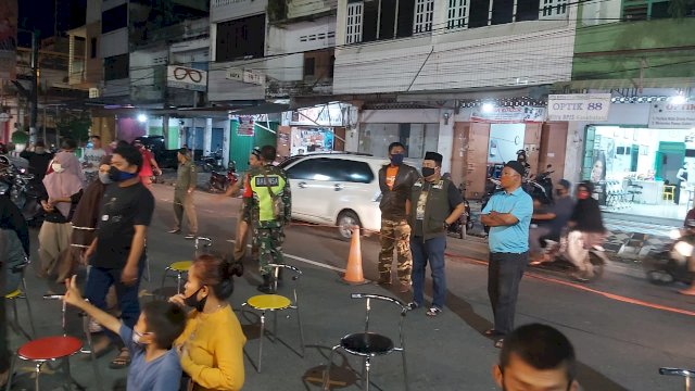 Pusat keramaian dan toko-toko di Kota Parepare dipantau ketat. (ist)