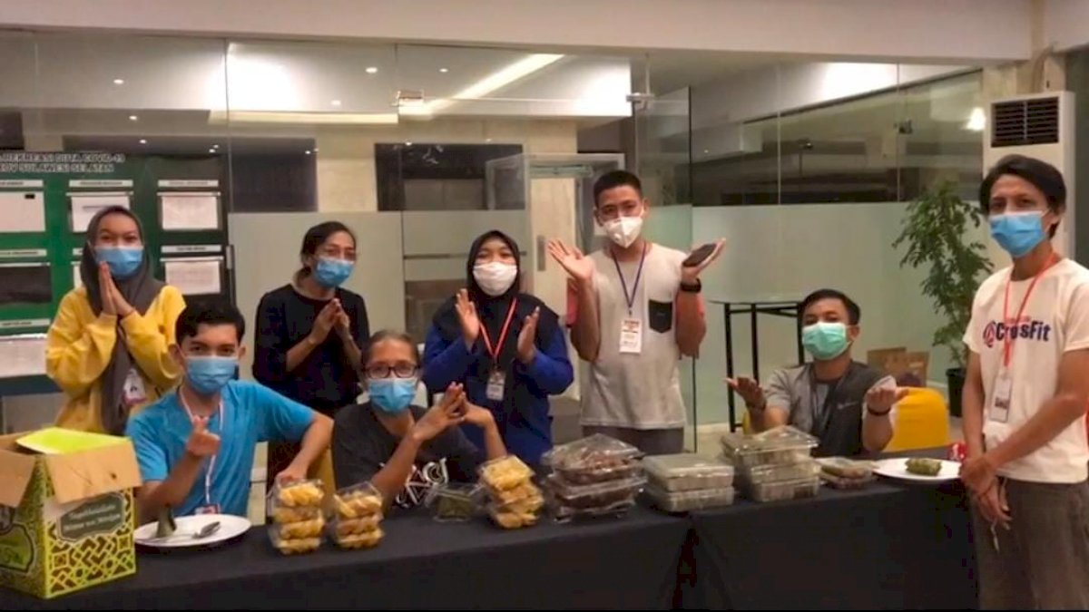 Nankes Pendamping Duta Covid-19 di Dapat Bingkisan Lebaran dari Wagub