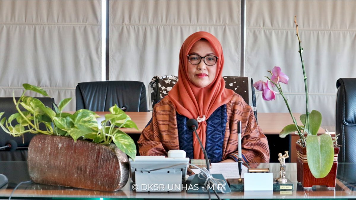Rektor Unhas Pimpin Halalbihalal Secara Virtual