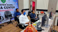 Penanganan Covid-19, Bupati Barru dan Wabup Bergantian Ikuti Rakor