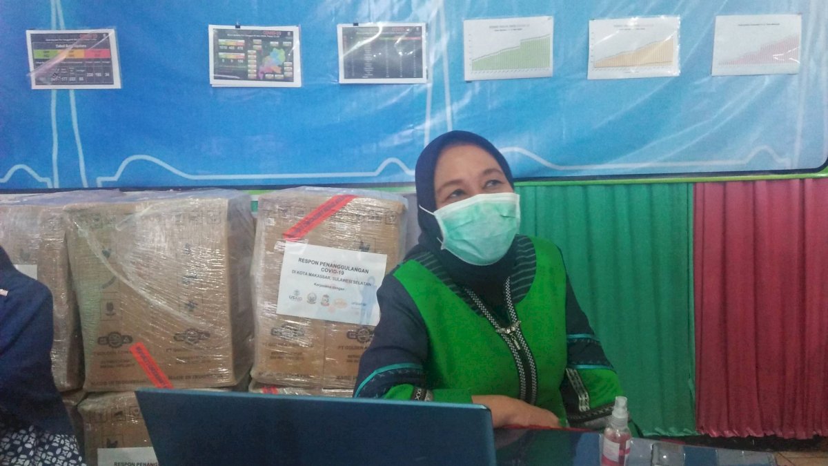 Diskes Makassar Rapid Test Massal di 18 Pasar Tradisional