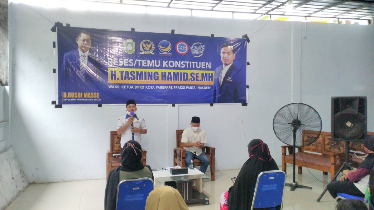 Temu Konstituen, Tasming Hamid Ajak Warga Cegah Penyebaran Corona