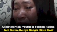 VIDEO: Akibat Konten, Youtuber Ferdian Paleka Jadi Buron, Ibunya Nangis Minta Maaf