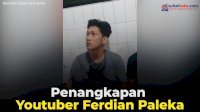 VIDEO: Penangkapan Youtuber Ferdian Paleka