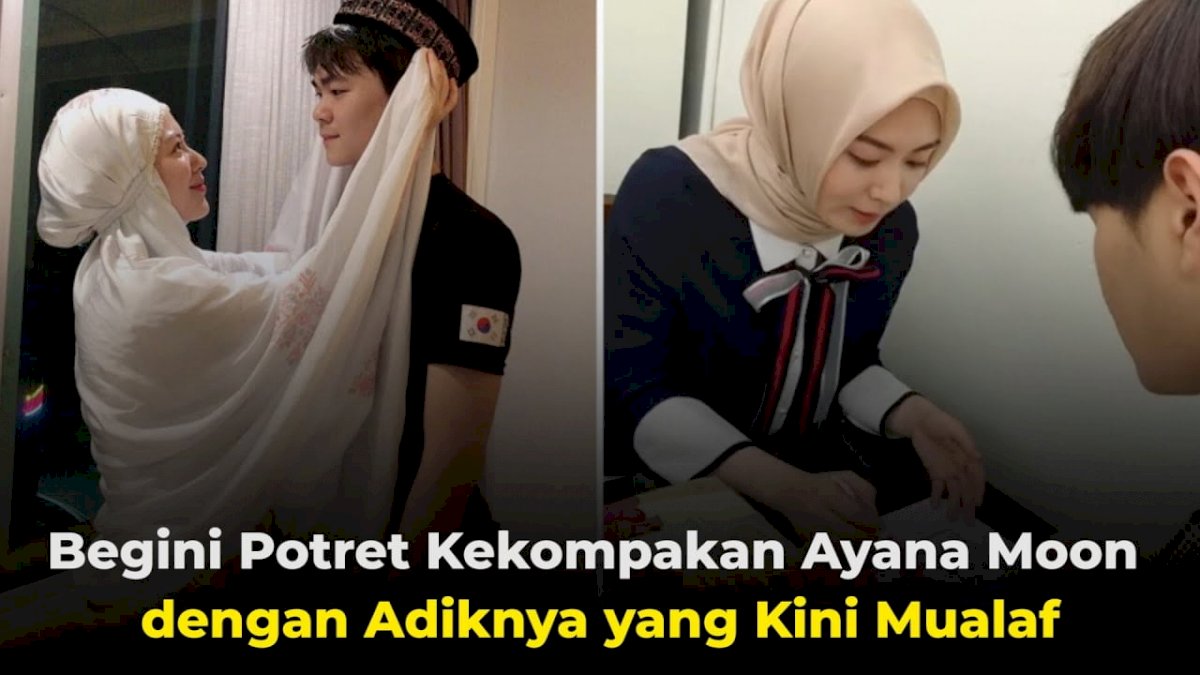 VIDEO: Begini Potret Kekompakan Ayana Moon dengan Adiknya yang Kini Mualaf