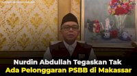 VIDEO: Nurdin Abdullah Tegaskan Tak Ada Pelonggaran PSBB di Makassar